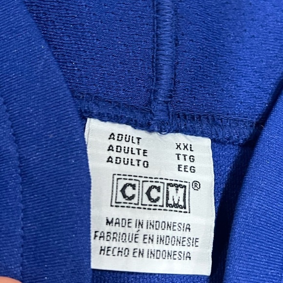 Middletown New Jersey CCM NHL Hockey Sports Club Jersey - Picture 7 of 7